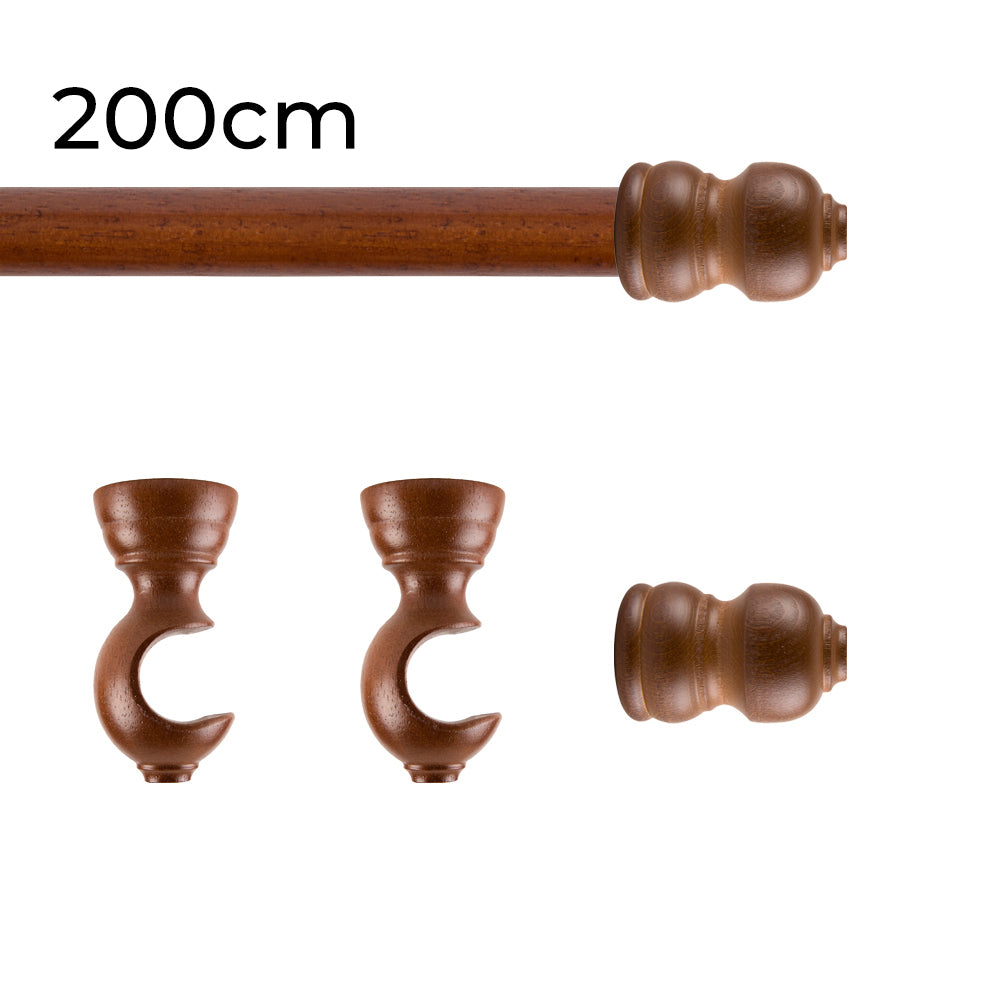 Tringle à rideau Ø30mm Classique Installation au plafond