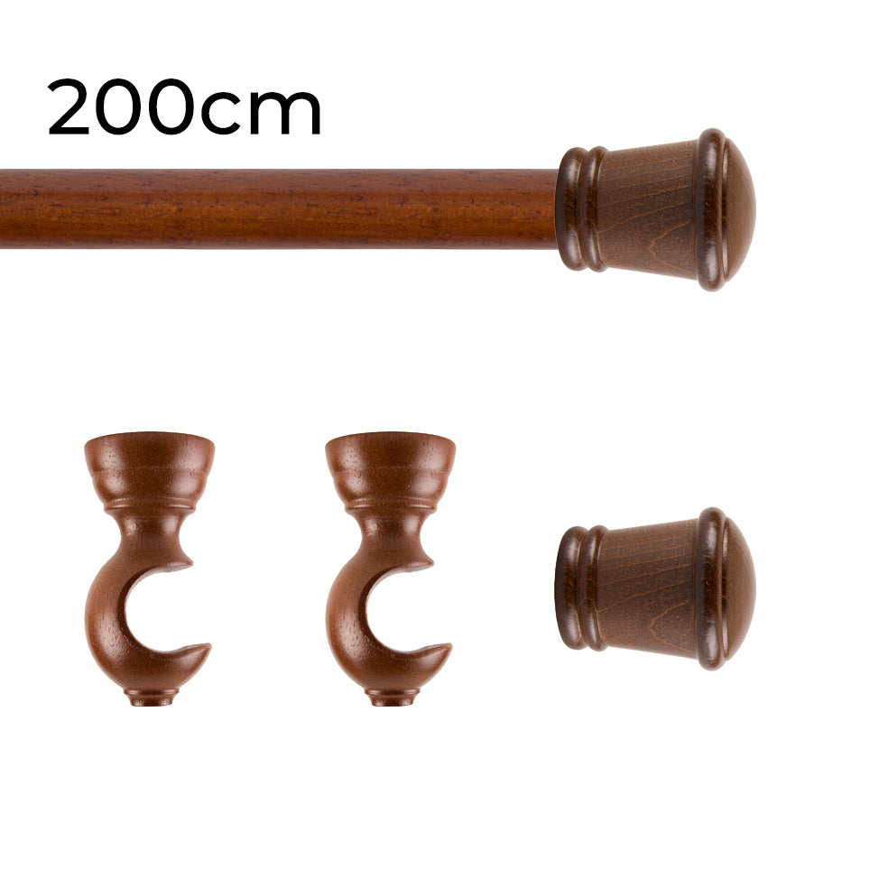 Tringle à rideau Ø30mm Cône Installation au plafond