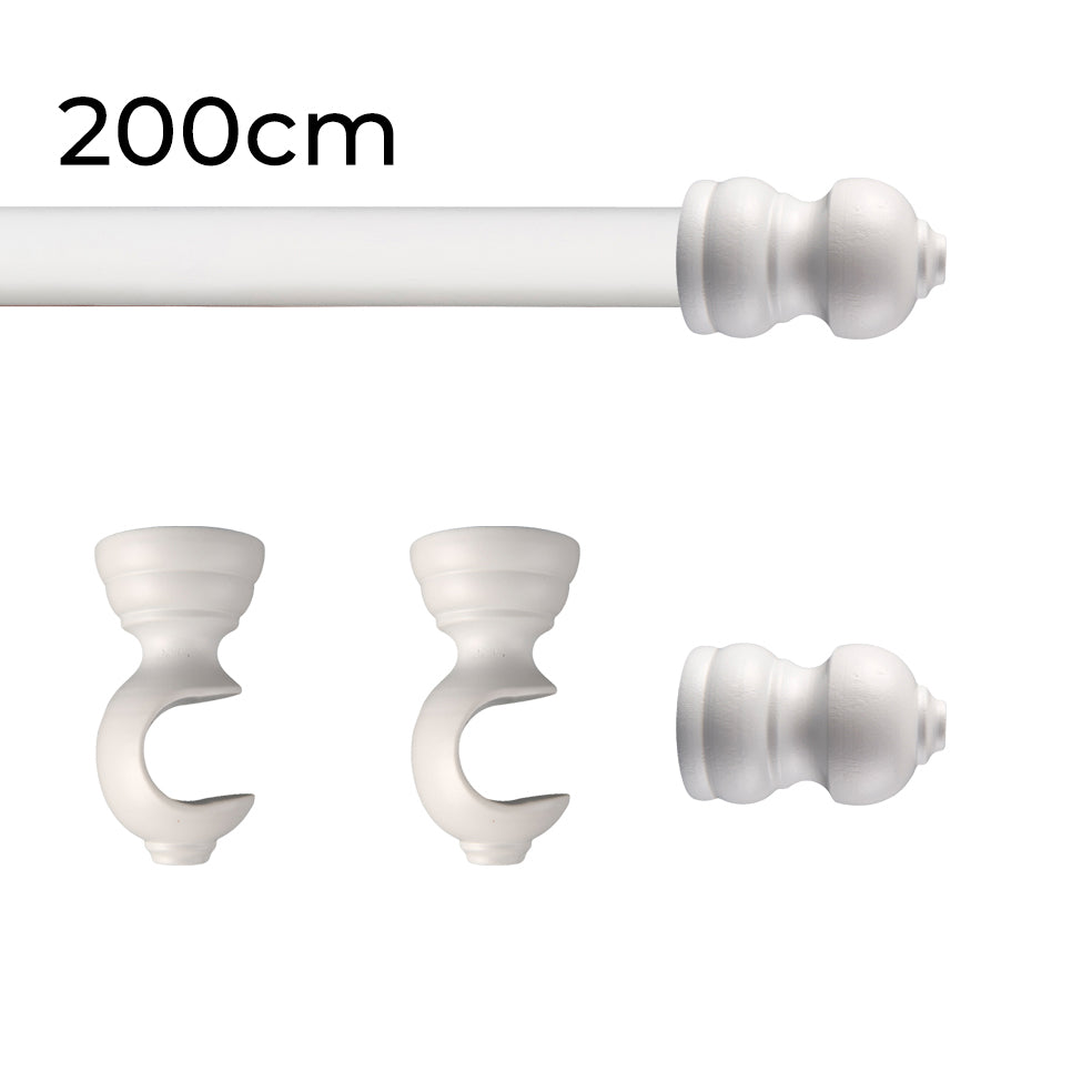Tringle à rideau Ø30mm Classique Installation au plafond