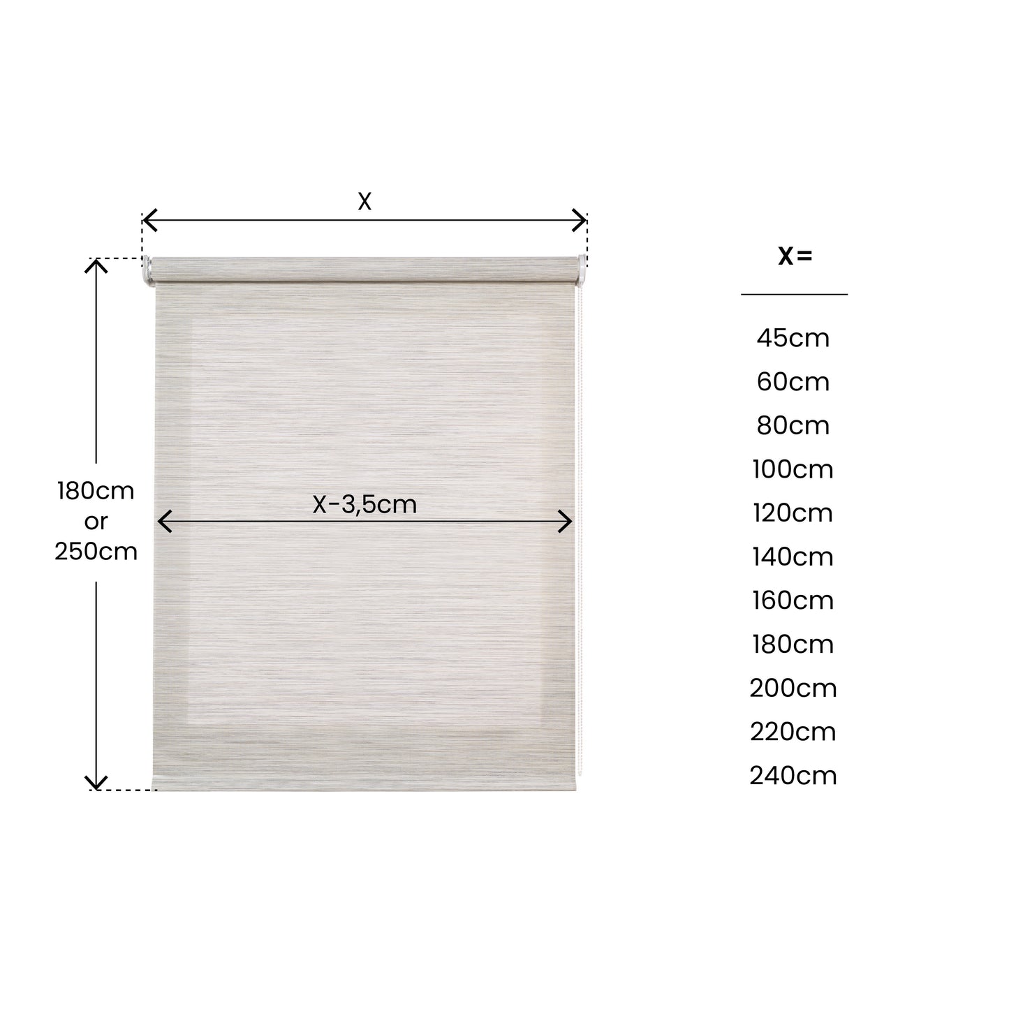 Store enrouleur Screen PRO Solar Texture