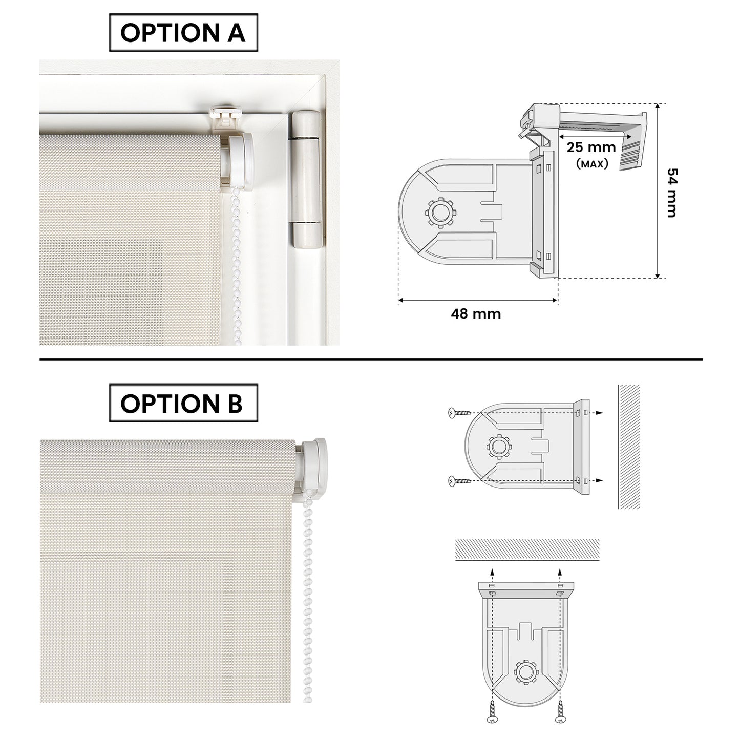 Store sans Percer Screen