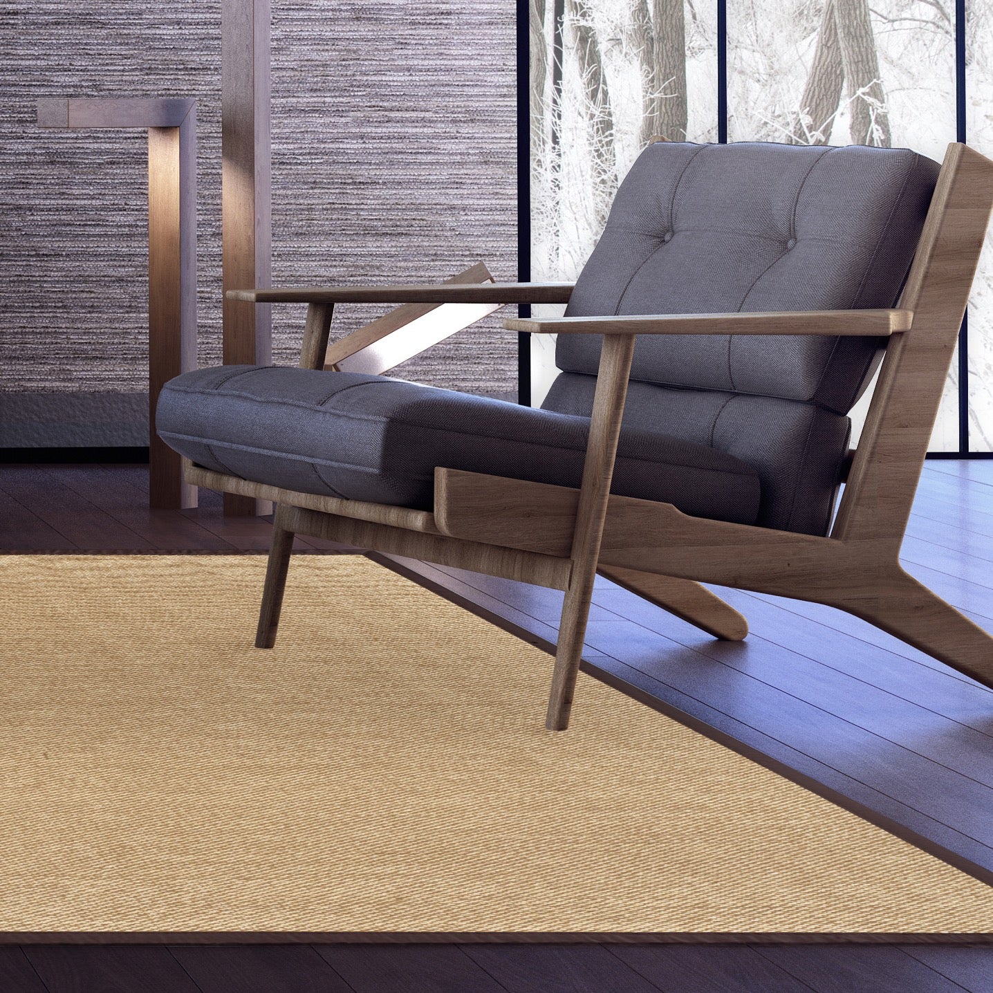 Tapis Vinyle Tissé Living