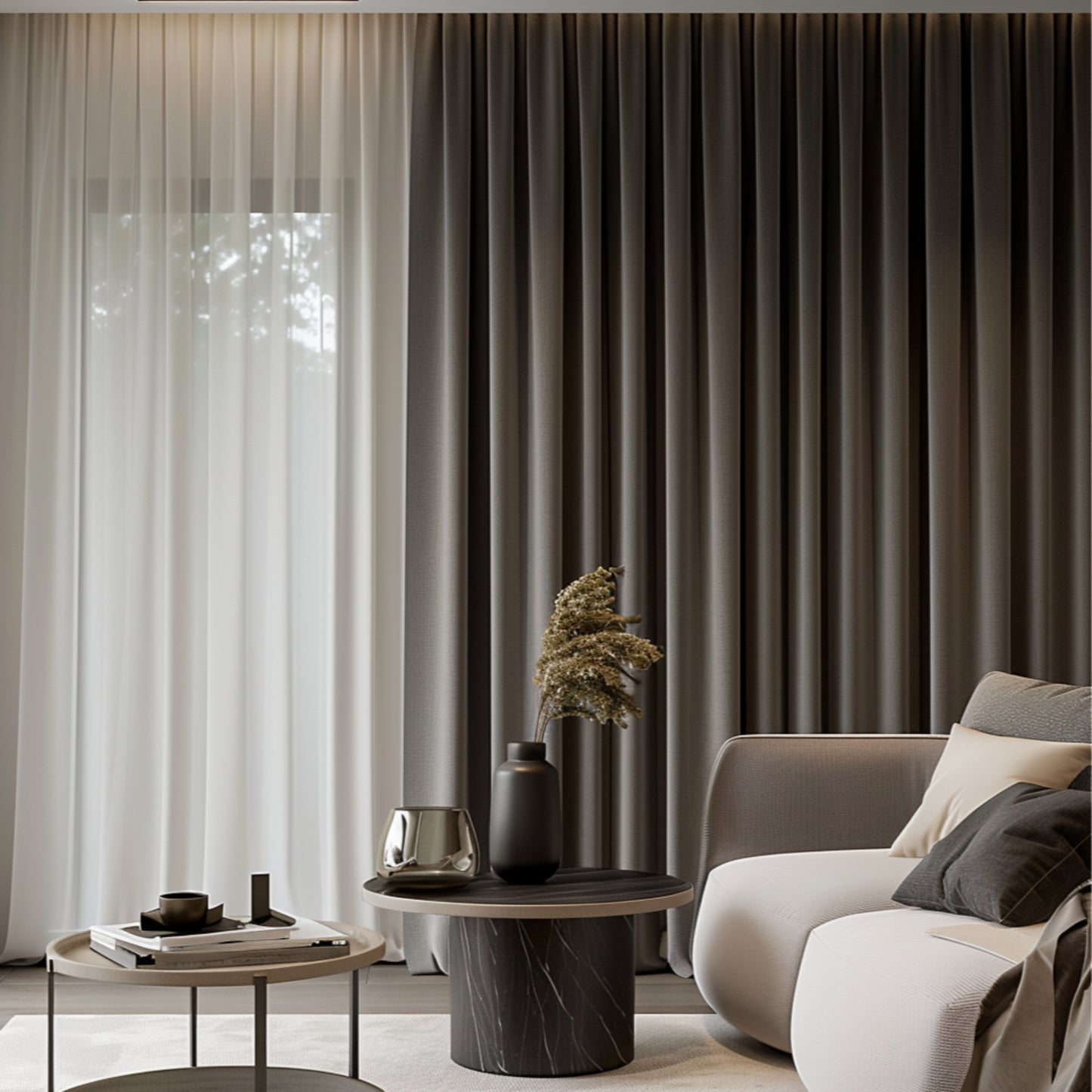 Rail extensible avec cordon