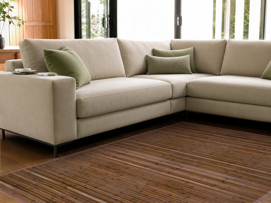 Tapis Bambou Naturel