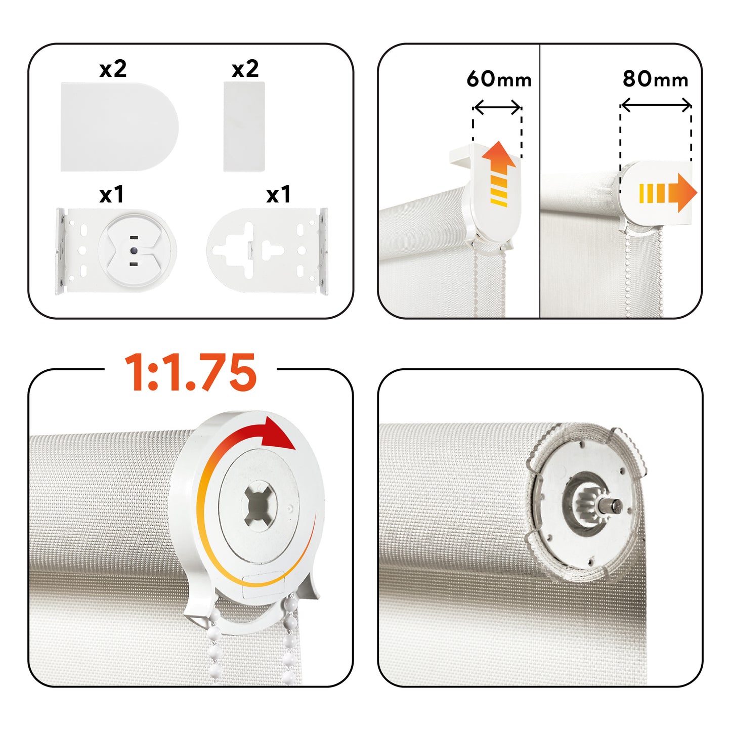 Store enrouleur Screen PRO Solar Blanc