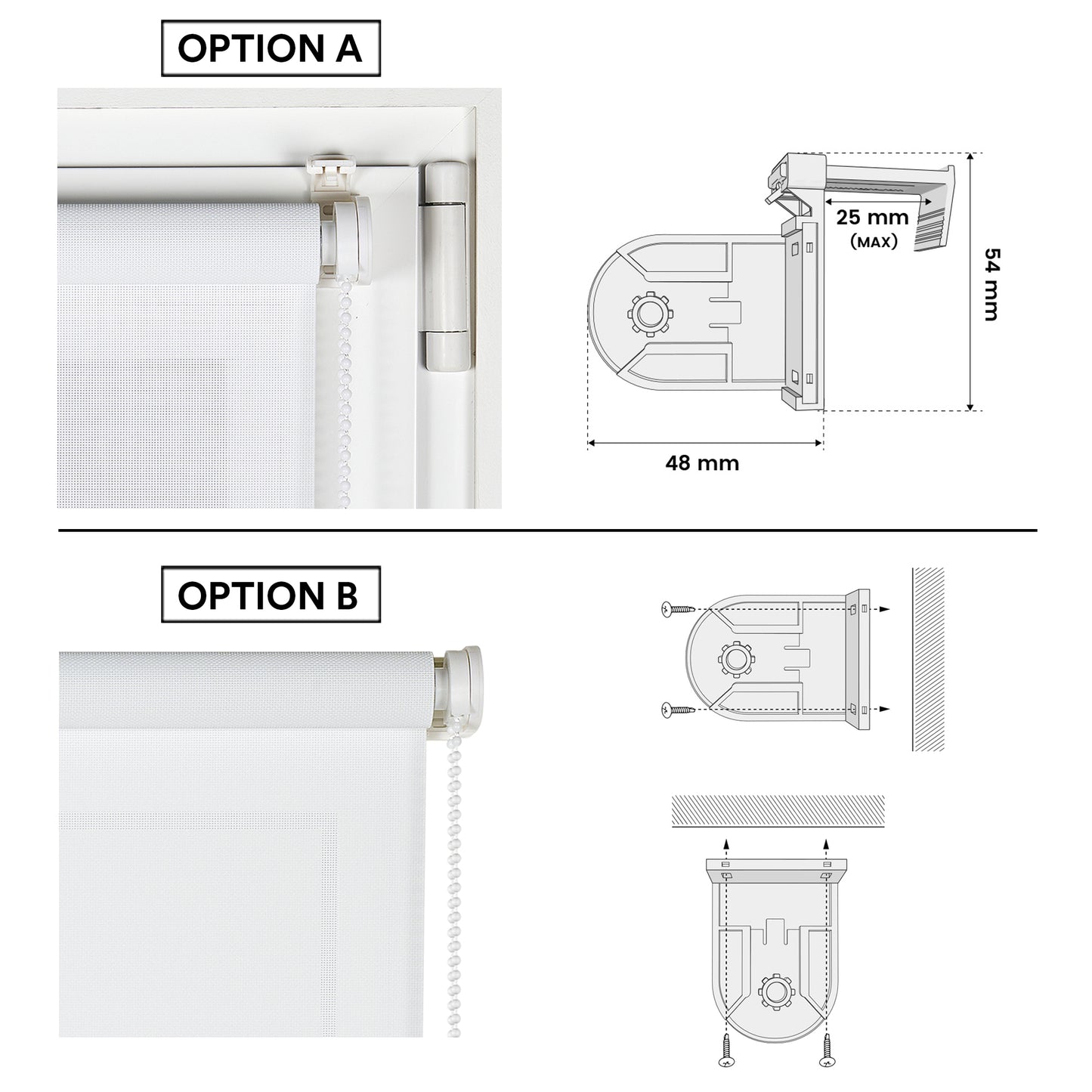 Store sans Percer Screen